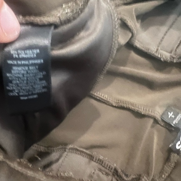 Express Olive Green Trousers - Picture 9 of 9